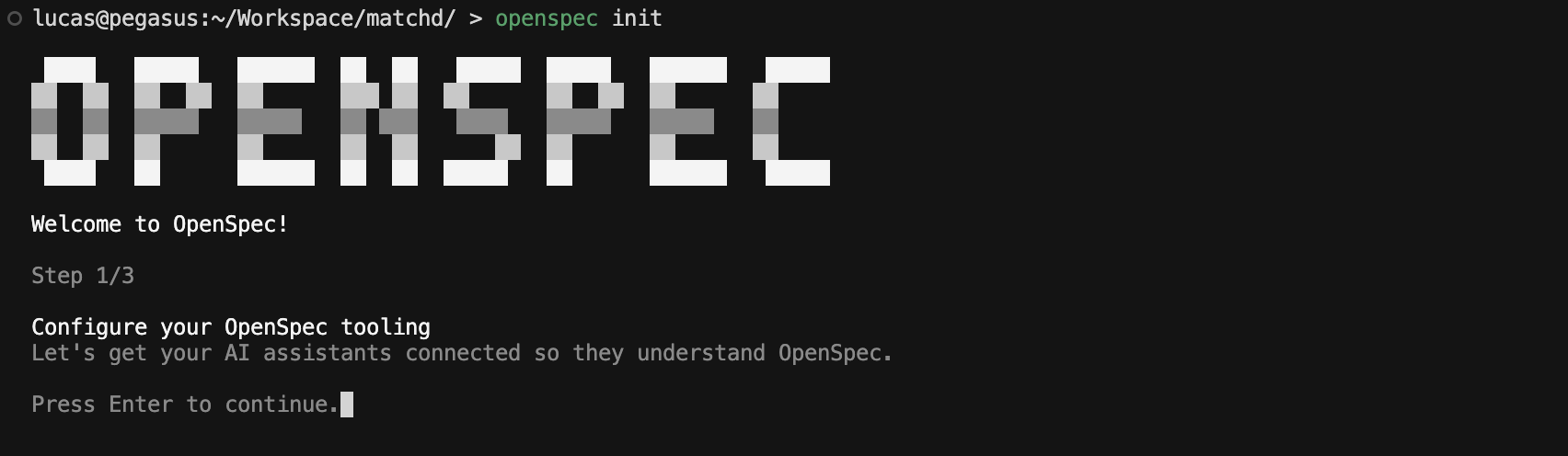 Initialization Wizard